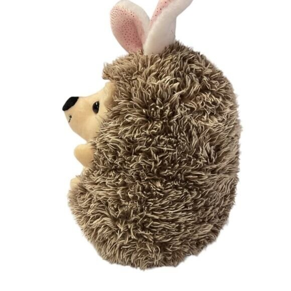 Walmart Plush Hedgehog Stuffed Animal Teddy Bear Bunny Rabbit Ears 12" - Picture 5 of 8